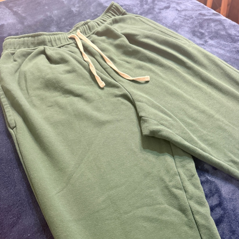 DSG Twitch + Allison Womens Size S Joggers Green Sweatpants EARTHY SPORTY LOUNGE